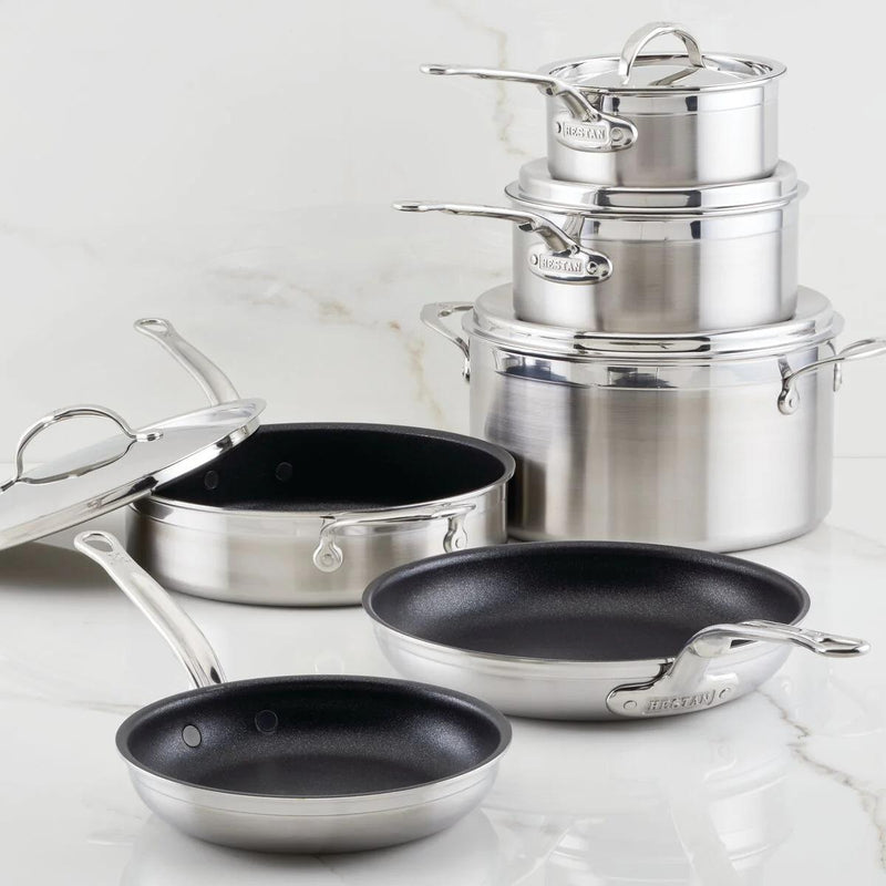 Hestan ProBond Professional Clad Stainless Steel TITUM Nonstick Ultimate Set - 10-Piece 31644 IMAGE 2