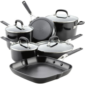 KitchenAid Hard-Anodized Induction Nonstick Cookware Set, 10-Piece 84800-TF05 IMAGE 1