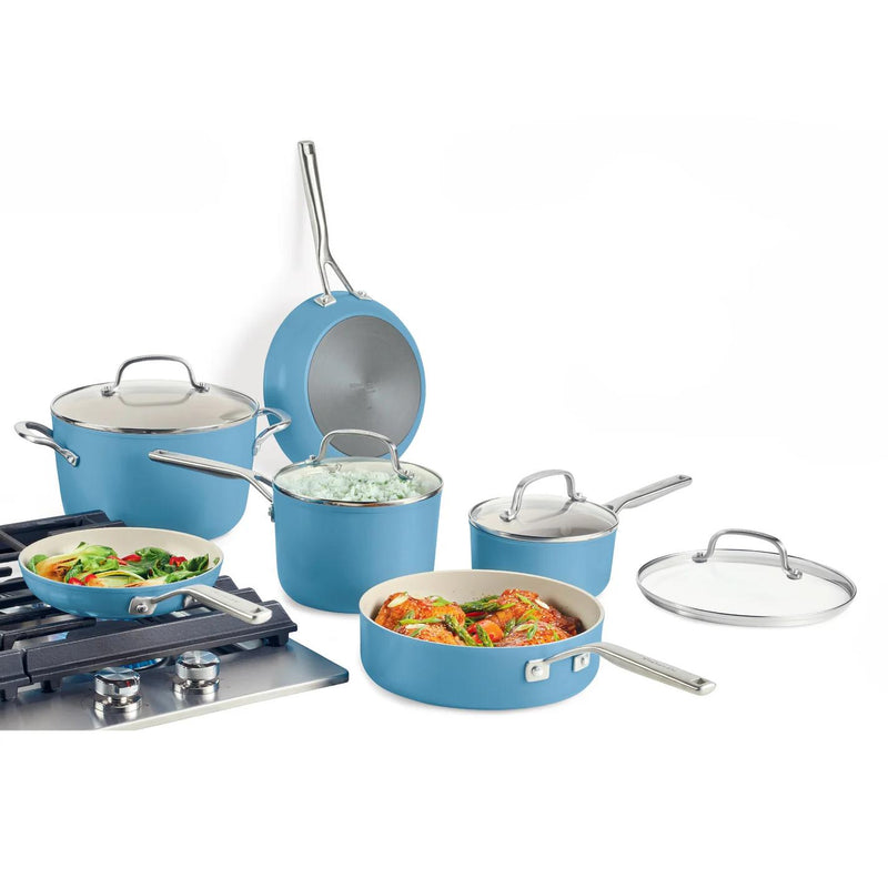 KitchenAid Hard Anodized Ceramic Cookware Set, 10-Piece 84830-T IMAGE 2