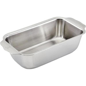 Hestan Provisions OvenBond Tri-ply Stainless Steel 1-Pound Loaf Pan 48825-C IMAGE 1