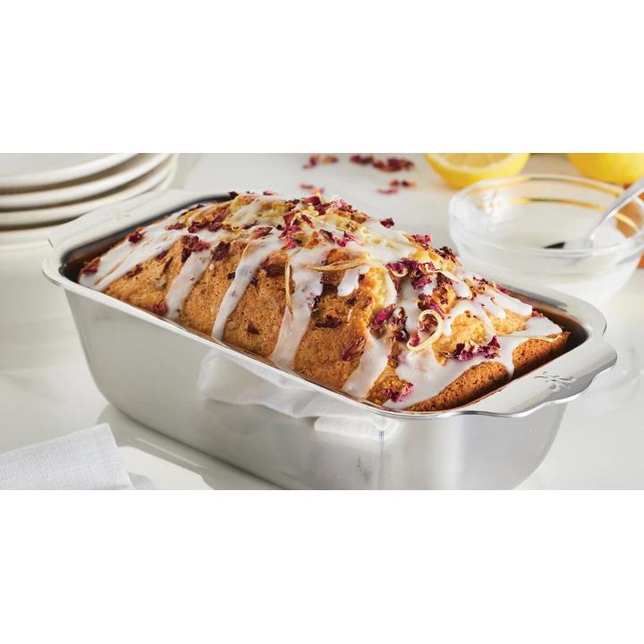 Hestan Provisions OvenBond Tri-ply Stainless Steel 1-Pound Loaf Pan 48825-C IMAGE 2