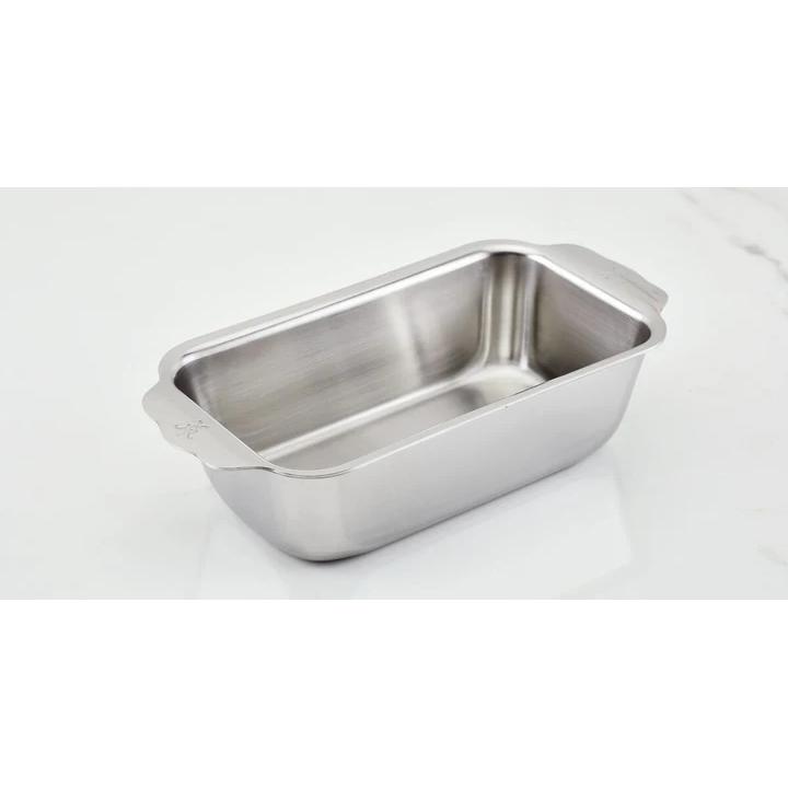 Hestan Provisions OvenBond Tri-ply Stainless Steel 1-Pound Loaf Pan 48825-C IMAGE 3