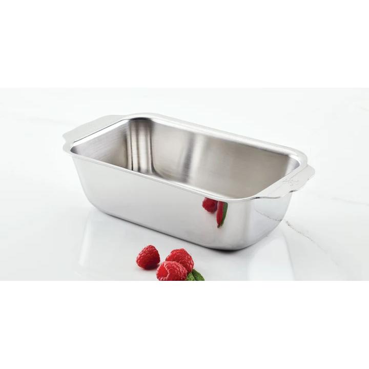 Hestan Provisions OvenBond Tri-ply Stainless Steel 1-Pound Loaf Pan 48825-C IMAGE 4