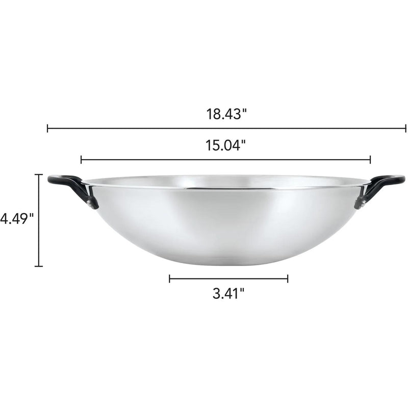 KitchenAid 5-Ply Clad Stainless Steel Wok 30008-TF05 IMAGE 5