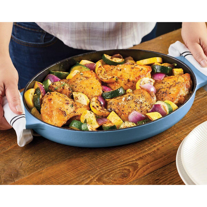 KitchenAid 2.5-Quart Enameled Cast Iron Au Gratin Roasting Pan 48689-CF05 IMAGE 2