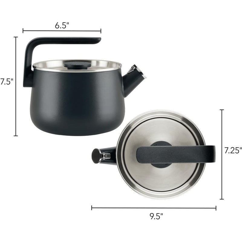 KitchenAid Enamel-On-Steel Kettle - 2Qt 48985-S IMAGE 4