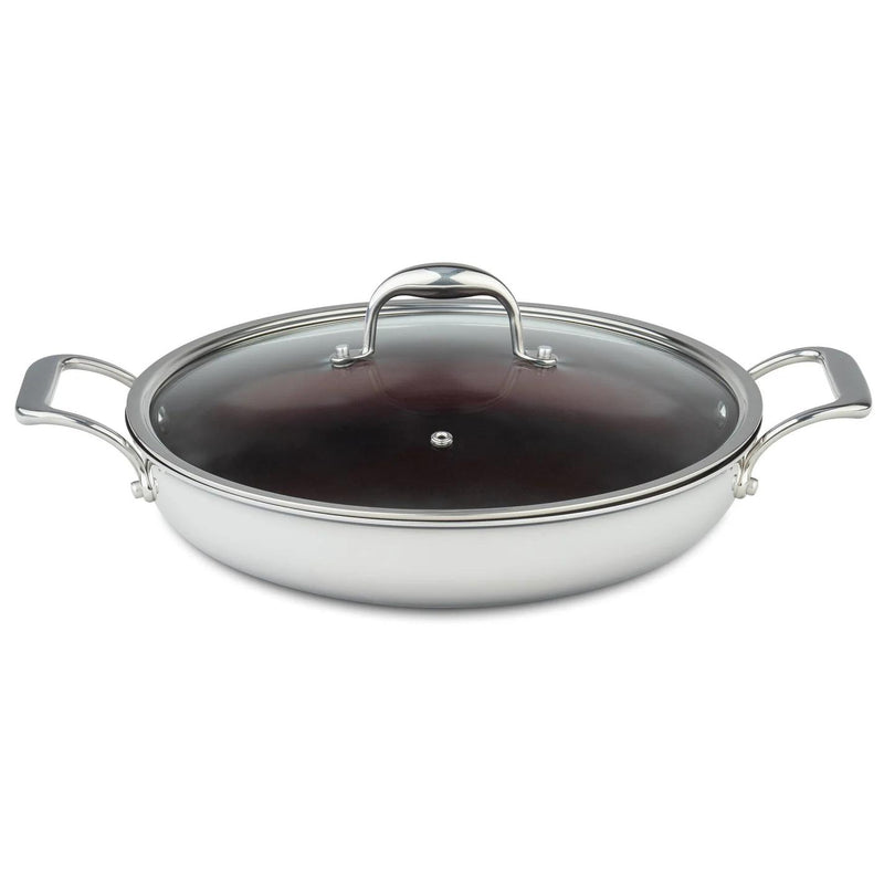 Meyer SuperSteel Everyday Non Stick Skillet with Lid - 28cm/11" 3513-28-00 IMAGE 3