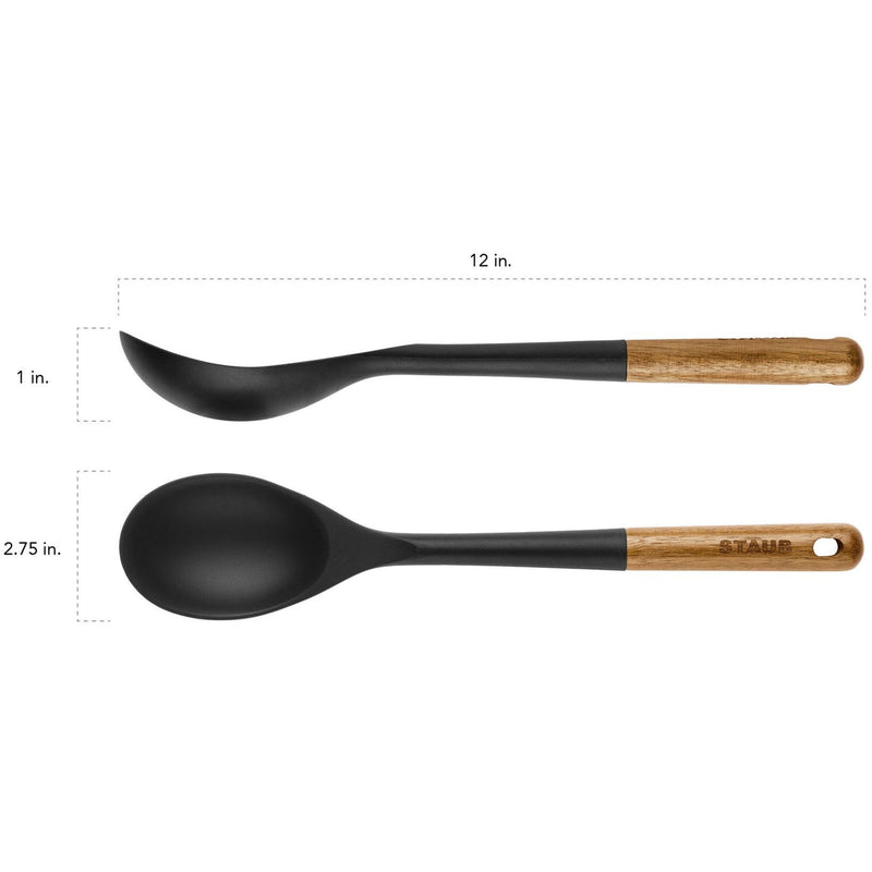 Staub Silicone Serving Spoon, 31 cm 1003595 IMAGE 4