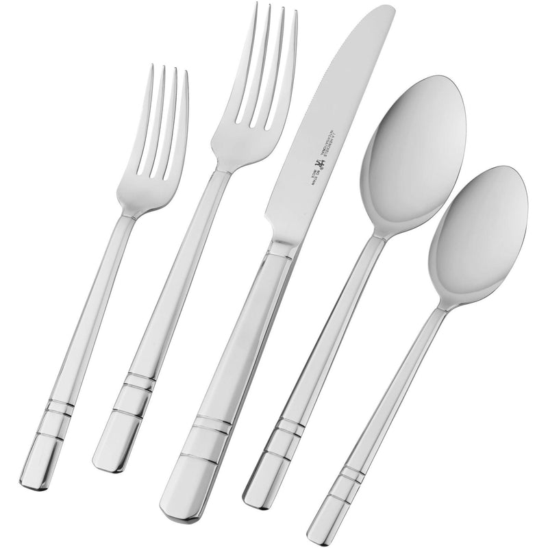 Henckels Madison Square 65-Piece Flatware Set 1011365 IMAGE 1