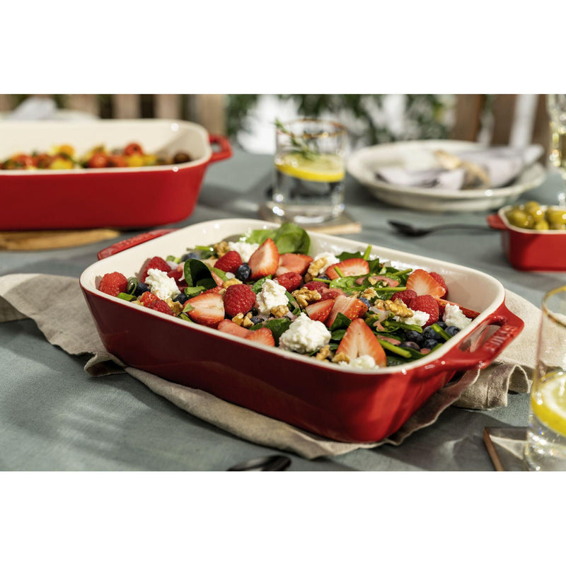 Staub Ceramique Rectangular Baking Dish Set - 3-Piece 1008690 IMAGE 7