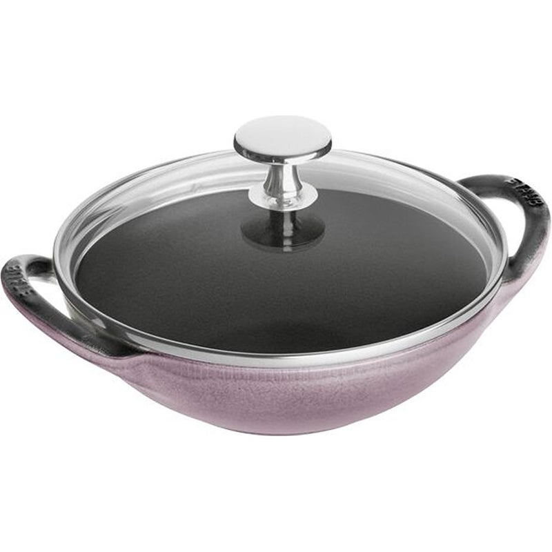 Staub 6.5-inch Cast Iron Mini Wok 1022146 IMAGE 1