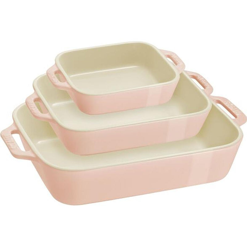 Staub 3-Piece Rectangular Baking Dish Set 1025099 IMAGE 1