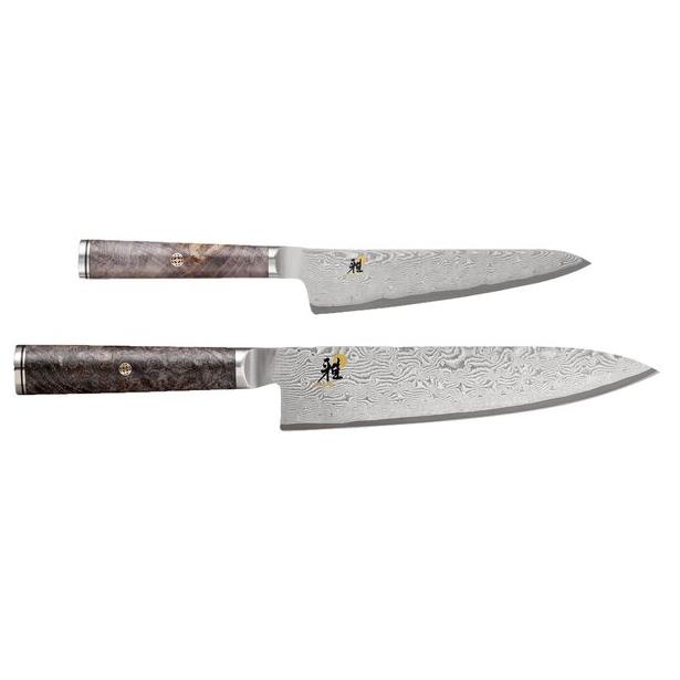 Miyabi 2-Piece Chef and Prep Knife Set 1019535 IMAGE 1