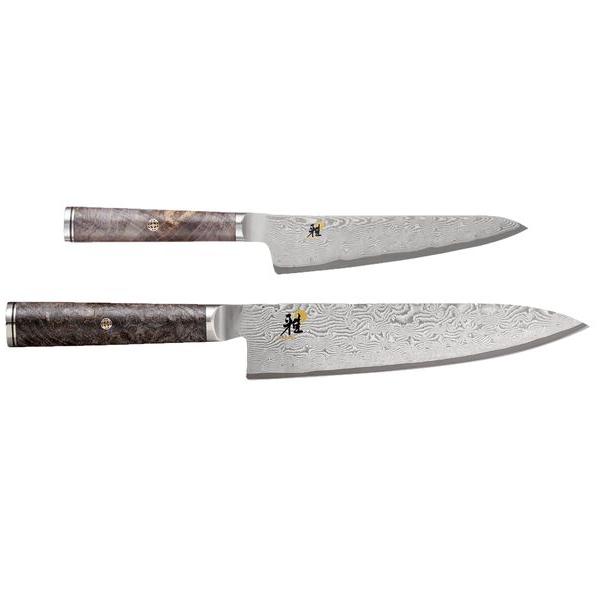 Miyabi 2-Piece Santoku and Prep Knife Set, 1019536 IMAGE 1