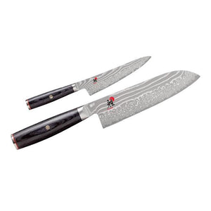 Miyabi 2-Piece Santoku and Prep Knife Set, 1019601 IMAGE 1