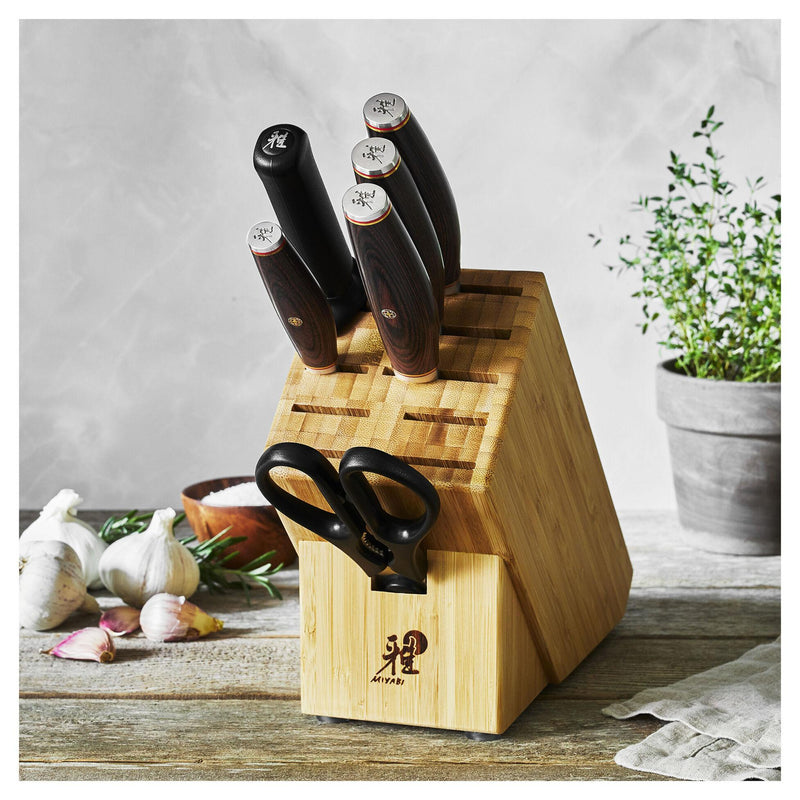 Miyabi 7-Piece Knife Block Set 1019814 IMAGE 3