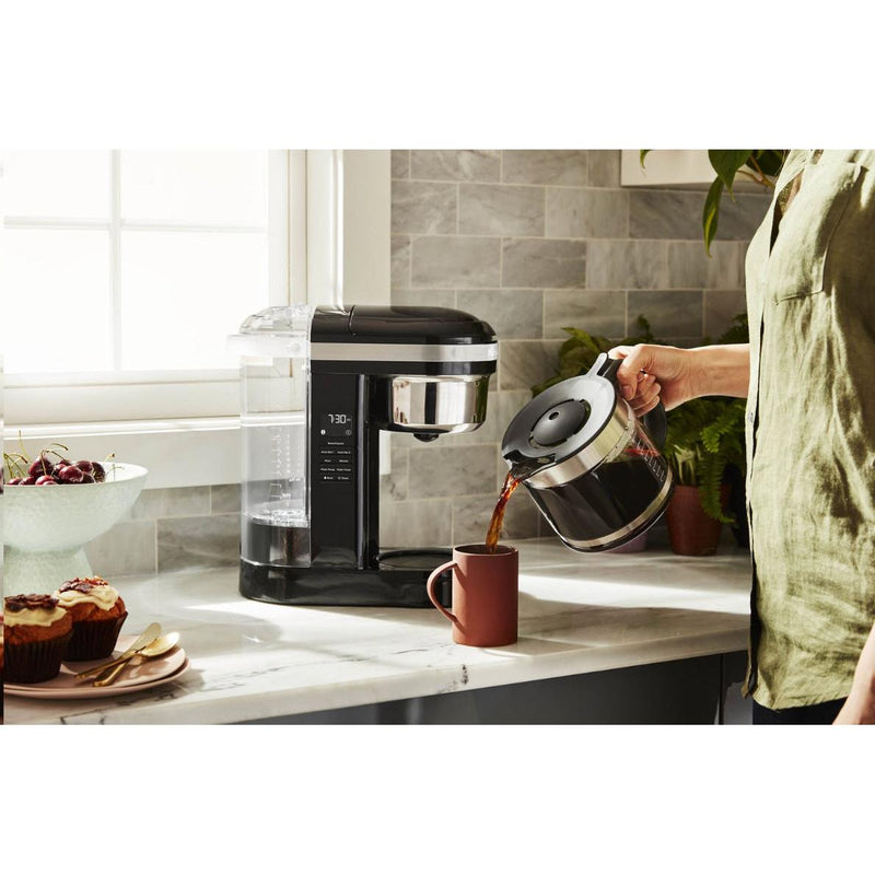 KitchenAid 12-Cup Drip Coffee Maker With Spiral Showerhead And Programmable Warming Plate KCM1209OB IMAGE 4