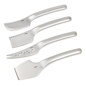 il Piatto Pieno Messi 4pc Cheese Knife Set 78630 IMAGE 1