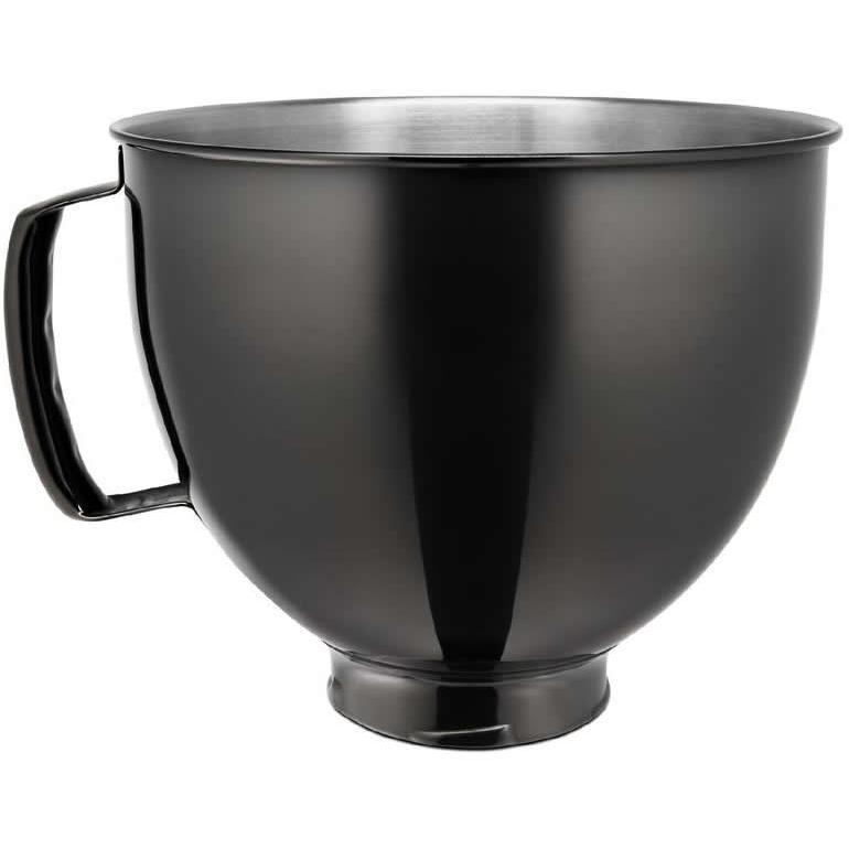 KitchenAid 5-Quart Radiant Black Stainless Steel Bowl KSM5SSBRB IMAGE 1