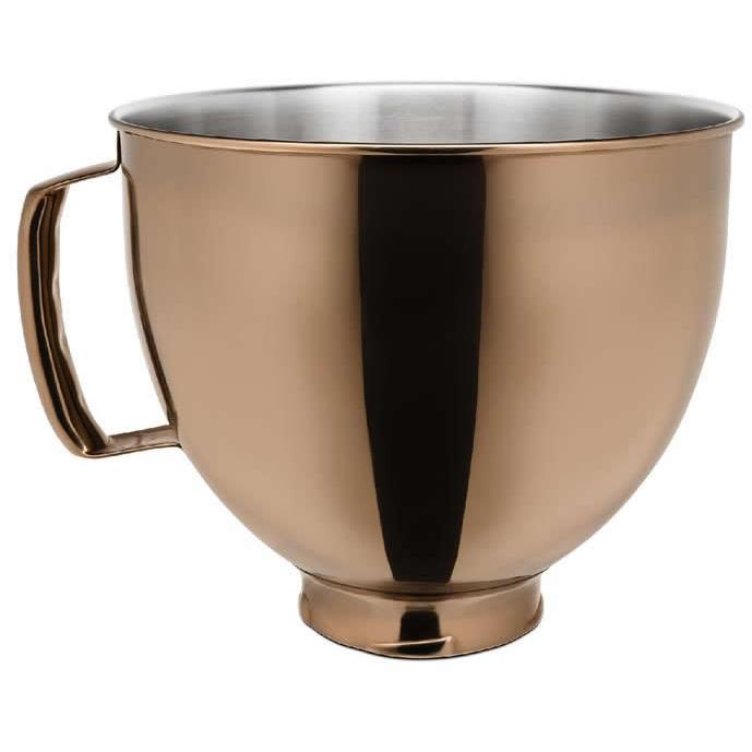 KitchenAid 5-Quart Radiant Copper Stainless Steel Bowl KSM5SSBRC IMAGE 1