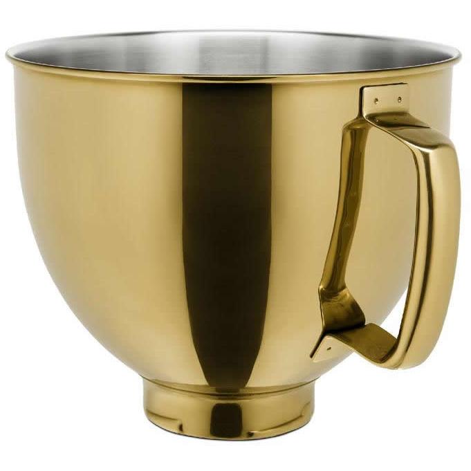 KitchenAid 5-Quart Radiant Gold Stainless Steel Bowl KSM5SSBRG IMAGE 2