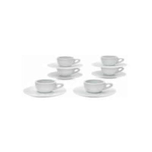 Sara Cucina 6-piece Bianco Espresso Cup Set 4CP4S1 IMAGE 1