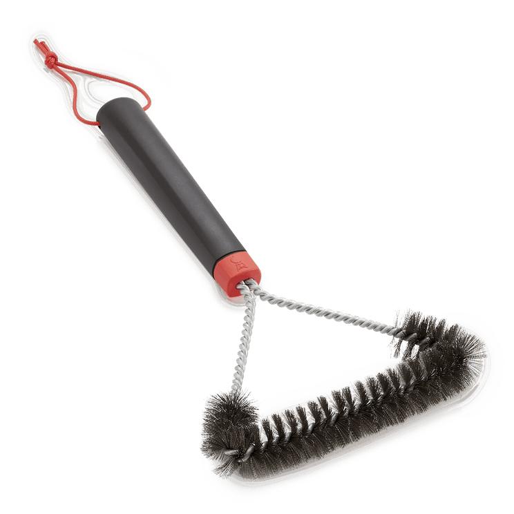 Weber 12in Three-Sided Grill Brush 6277 IMAGE 3