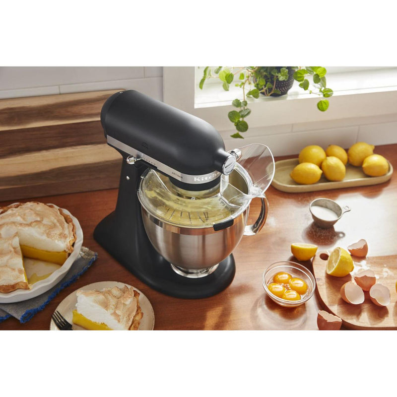 KitchenAid Artisan 5Qt Tilt-Head Stand Mixer with Premium Accessory Pack KSM195PSBM IMAGE 5