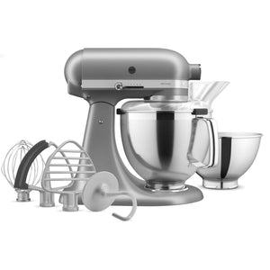 KitchenAid Artisan 5Qt Tilt-Head Stand Mixer with Premium Accessory Pack KSM195PSCU IMAGE 1