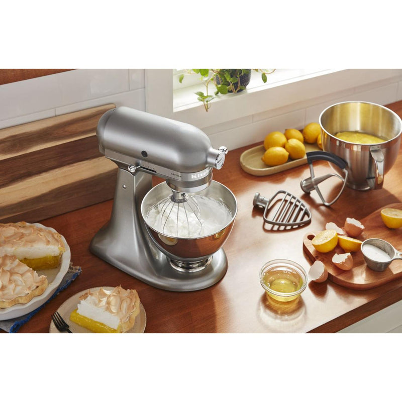 KitchenAid Artisan 5Qt Tilt-Head Stand Mixer with Premium Accessory Pack KSM195PSCU IMAGE 4