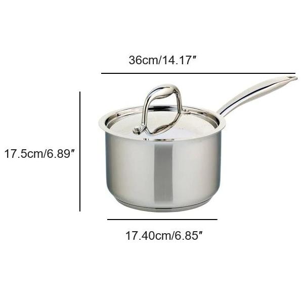 Meyer Accolade Stainless Steel 2L Saucepan with cover 2206-16-02 IMAGE 6