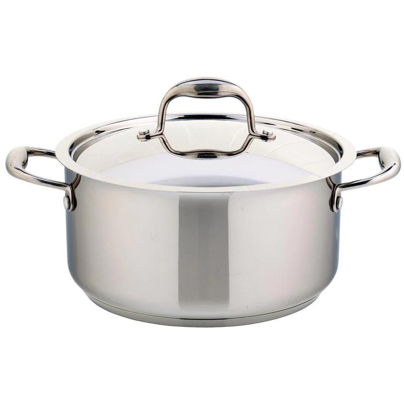 Meyer Accolade Stainless Steel 5L Dutch Oven with cover 2207-24-05 IMAGE 1