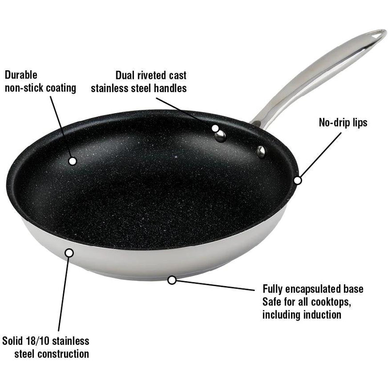Meyer Accolade Stainless Steel 28cm/11" Non Stick Fry Pan Skillet 2217-28-00 IMAGE 5