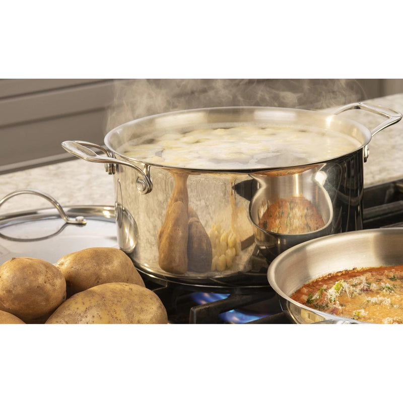 Meyer Confederation Stainless Steel 5L Dutch Oven with cover 2407-24-05 IMAGE 6