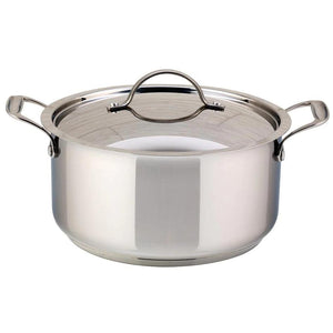 Meyer Confederation Stainless Steel 6.5L Dutch Oven with cover 2407-24-65 IMAGE 1