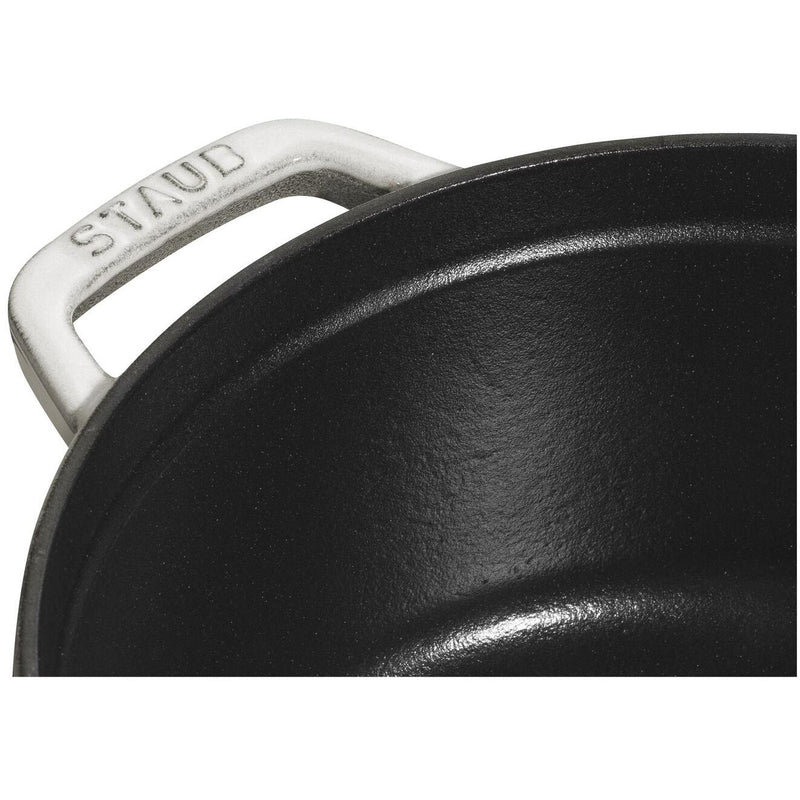 Staub 3.8 L Cast Iron Round Cocotte with Lid 40501-412 IMAGE 5