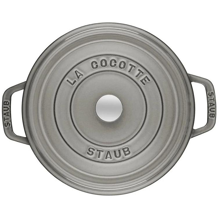 Staub 5.25L Cast Iron Round Cocotte 40509-312 IMAGE 2