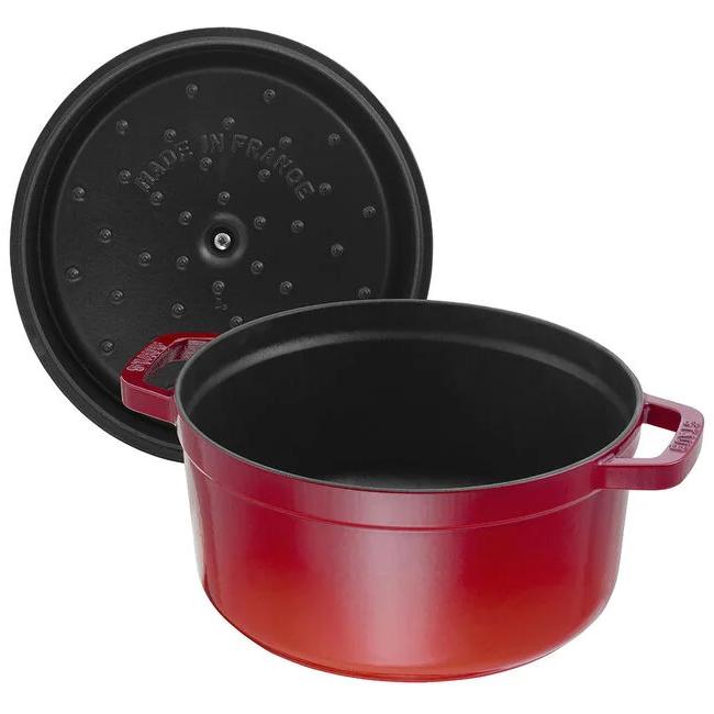 Staub 8.4L Cast Iron Round Cocotte 40509-861 IMAGE 3