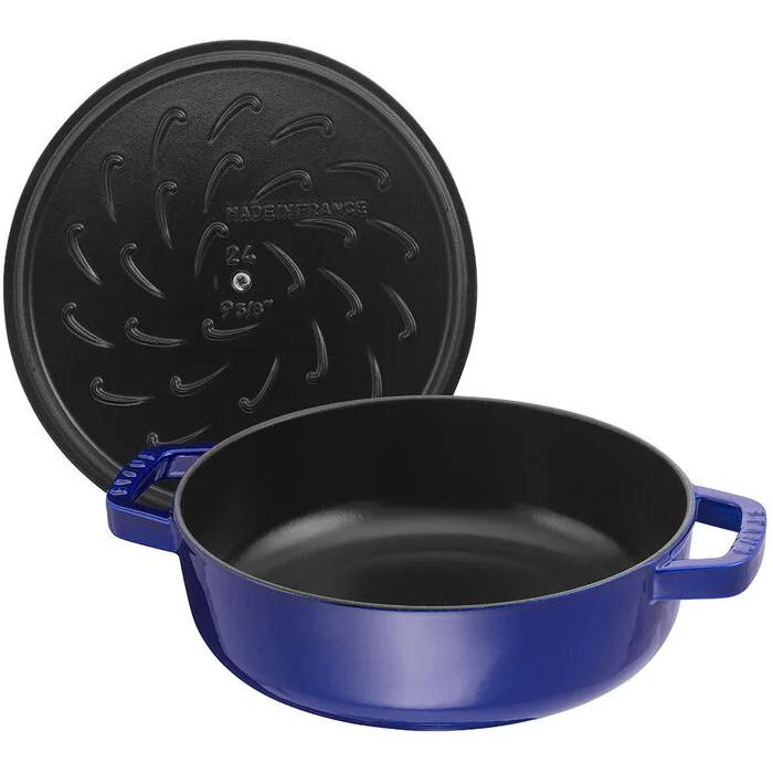 Staub 3.7L Cast Iron Round Sauté Pan 40511-476 IMAGE 3