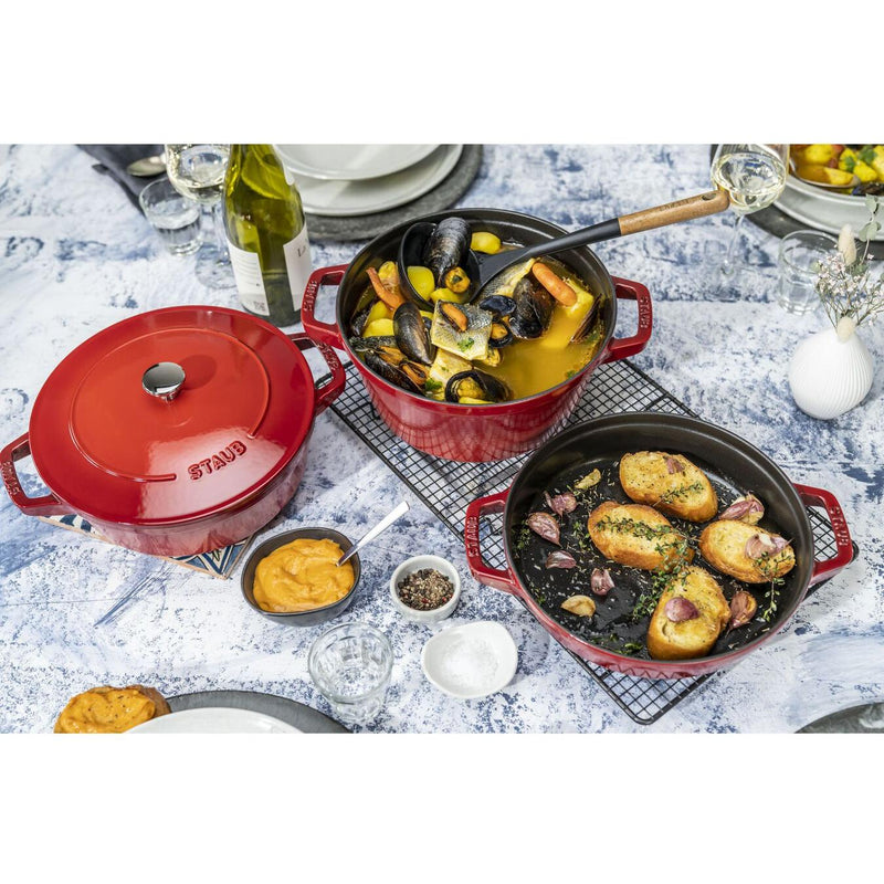 Staub Cast Iron 4-Piece Stackable Set 1010-887 IMAGE 6