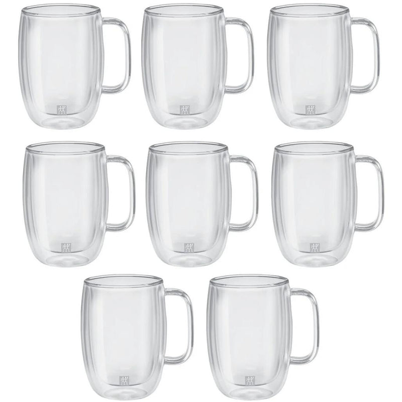 Zwilling Sorrento 8-Piece Latte Glass Set - Value Pack 39500-126 IMAGE 1