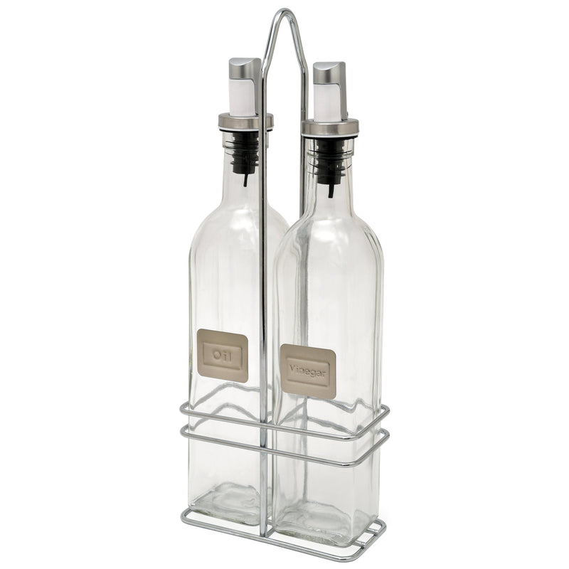 il Piatto Pieno Oil & Vinegar Set with Stand 6922 IMAGE 1