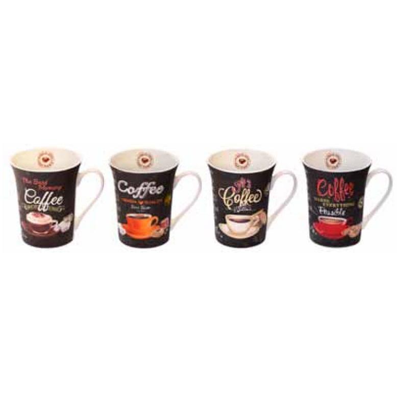 Sara Cucina 4-Piece Always Open Mug Set R10068-AD4 IMAGE 1