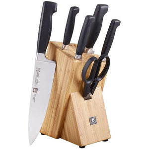 Zwilling 7-Piece Knife Block Set - Four Star 1018646 IMAGE 1