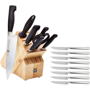 Zwilling 8-Piece Knife Block Set - Four Star 1019248 IMAGE 1