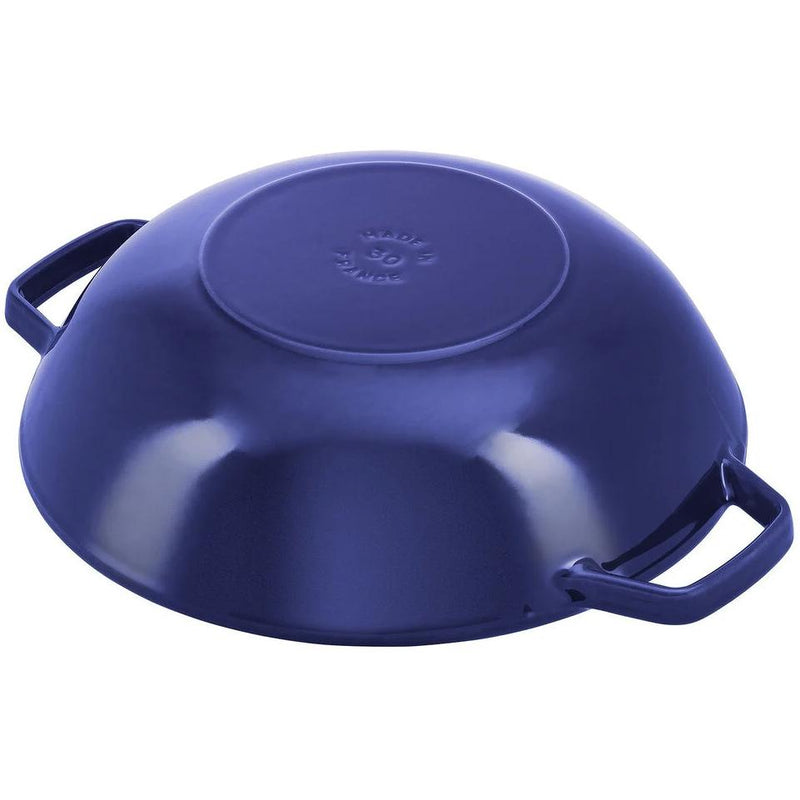 Staub 30CM CAST IRON WOK WITH GLASS LID 1004750 IMAGE 3