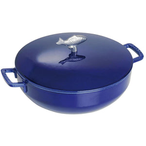 Staub 4.75L CAST IRON ROUND BOUILLABAISSE POT 1004332 IMAGE 1