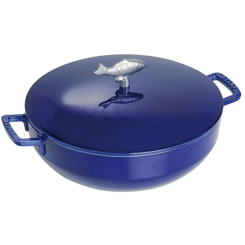 Staub 4.75L CAST IRON ROUND BOUILLABAISSE POT 1004332 IMAGE 1