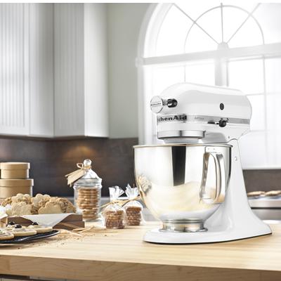 KitchenAid Artisan 5-Quart Stand Mixer KSM150PSWH IMAGE 3